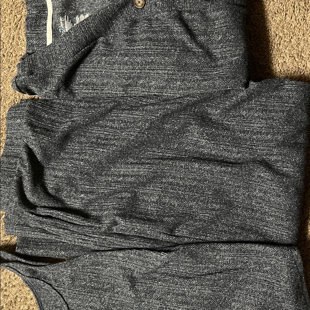 Men's Heathered Gray Casual Pants